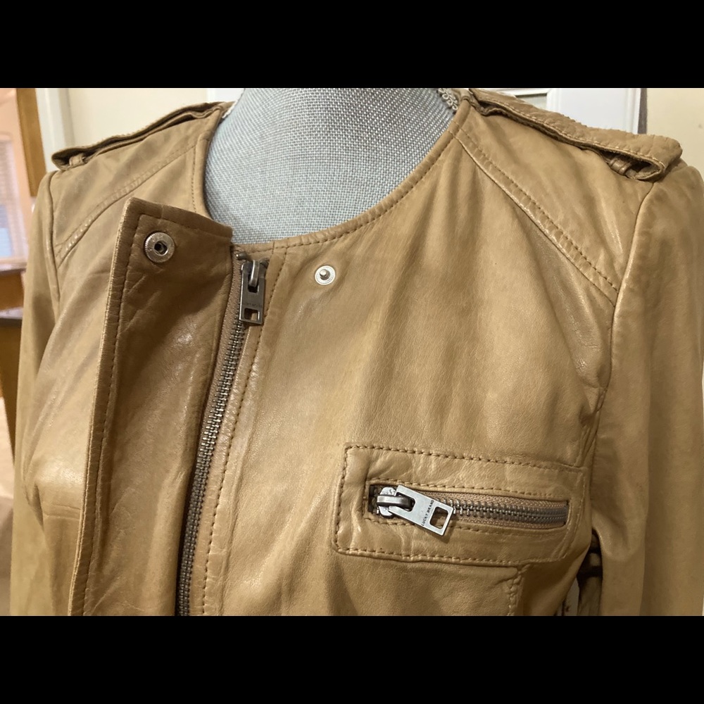Lucky Brand Leather Jacket, XL